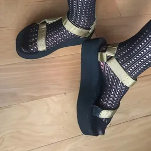 Teva Gold Platform Sandals thumbnail 3