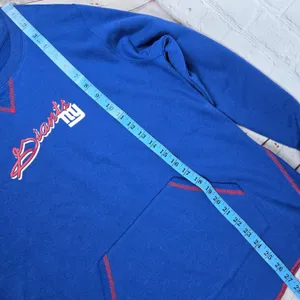 NFL For Her‎ New York Giants Blue Sweatshirt Womens Large DV73 SDHF Pocket thumbnail 9