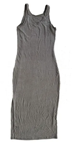 Lululemon Lab Vegan Silk Maxi Bodyhugging Dress Womens Size 4 thumbnail 1