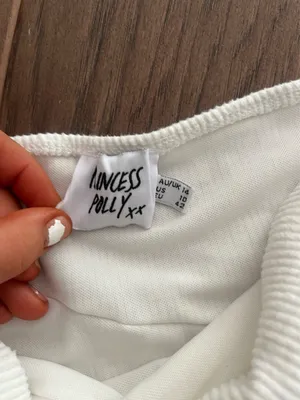 Princess Polly Long white dress thumbnail 4