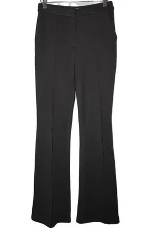 NWOT Vylette Essentials Pintuck Flare Trousers Gray Flared Trousers Pants Size 5 thumbnail 1