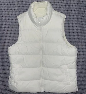 White  Puffer Vest thumbnail 1