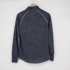 Colosseum Yale University Womens Navy Blue Space Dye 1/4 Zip Pullover Large thumbnail 4