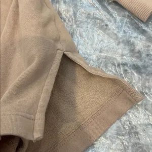 Old Navy women’s Beige Zip-Up Sweatshirt size large. thumbnail 9
