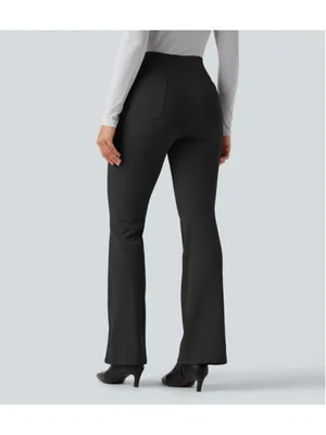 Size S (Regular) Halara High Waisted Bootcut Pants with Pockets thumbnail 2