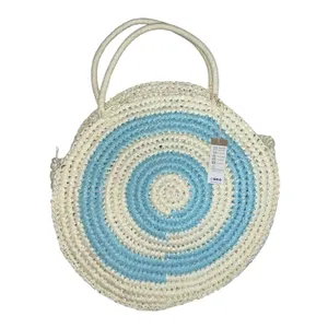 ✨LUCCA Bougainville Raffia Tote Bag✨ thumbnail 3