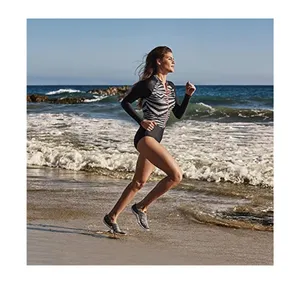 Speedo Womans Long Sleeve One Piece Power Flex Eco Swimsuit Size Small thumbnail 5