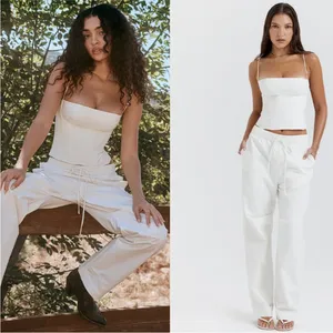 HOUSE OF CB 'Audette'‎ White Structured Corset NWOT size XL thumbnail 4