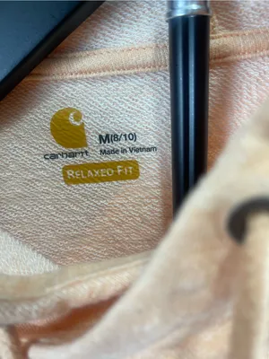 Carhartt Peach Pullover Hoodie with Kangaroo Pocket thumbnail 2