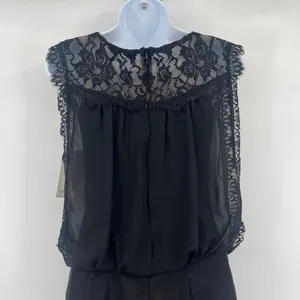 Vtg Jessica McClintock 90s Lace Drop Waist Dress Sz 8 Whimsigoth Dark Coquette thumbnail 8