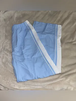 No Boundaries Light Blue and White Track Pants thumbnail 4