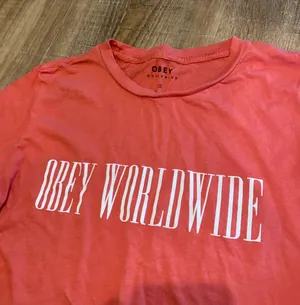 Obey Worldwide Tee Shirt Top thumbnail 6