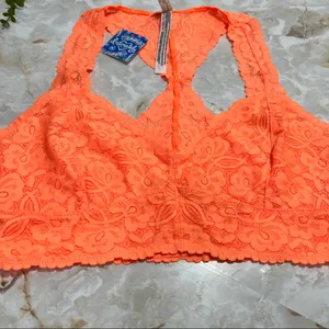 Free People‎ Intimately Galloon Lace Racerback Bralette Size Medium thumbnail 8