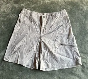 Patagonia Light Gray Women's Shorts with Mesh Lining size 8 thumbnail 1