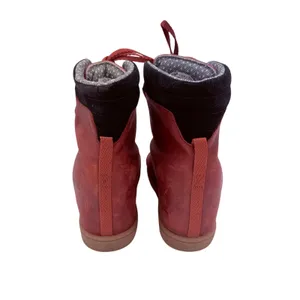 Forsake Women's Burgundy Alma Lace Up Wedge Shoes Size 8 thumbnail 5