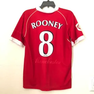Manchester United AIG WayneRooney #8 Soccer Football Jersey V-Neck thumbnail 2