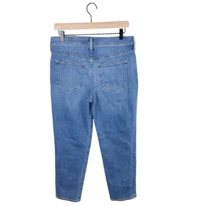 J. Crew Factory Relaxed Boyfriend Jean All-day Stretch Blue Denim BM466 Size 27 thumbnail 4