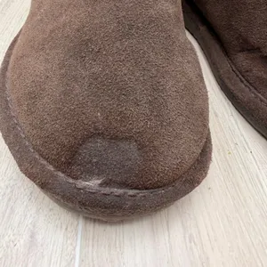 Bjorndal Boots Womens Size 11 Chocolate Brown Suede Faux Fur Tall Pull On Winter thumbnail 3