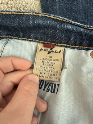 7 For All Mankind Boycut Jeans Bootcut Medium Wash Denim Size 32 thumbnail 10
