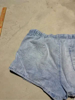 Aerie Light Blue Drawstring Women’s Shorts large thumbnail 8