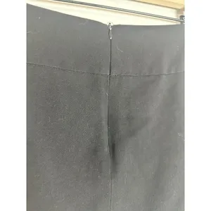 FREE‎ Paris Black Mini Skirt - Flat Front Back Pleated - Made in France - XS thumbnail 2