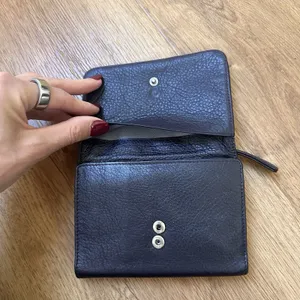 Osgoode Marley Dark Purple RFID Tri‎ Fold Wallet thumbnail 9
