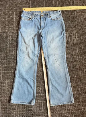 Carhartt Jeans Womens 10 Blue Stretch Denim Original Fit thumbnail 1