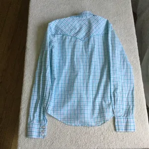 Aeropostale Vintage Y2K Plaid Pearl Snap Button Down Western Shirt - Sz Small thumbnail 4