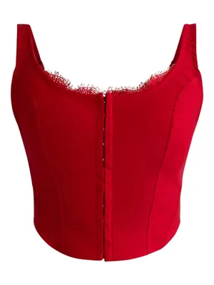 Madden Girl Red Corset top thumbnail 2