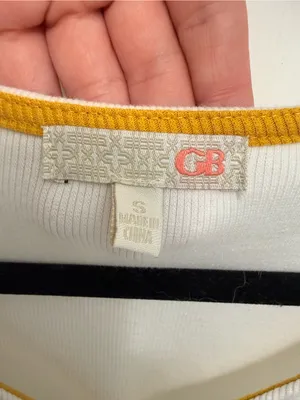 GB white bodysuit size small thumbnail 3
