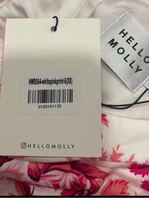 Hello Molly Sweetest Kind Mini Dress in Pink/White Floral NWT - Size: XS/2 thumbnail 5