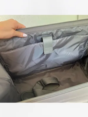 BEIS The Convertible Weekender Bag in Grey Gray thumbnail 8