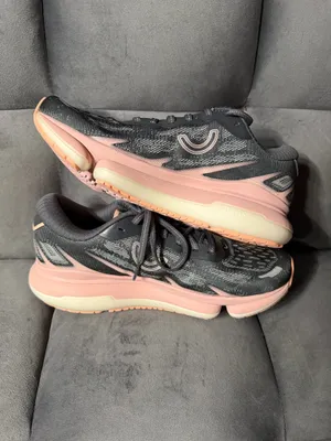 True Motion U-TECH Vichara Women’s Mesh Lace-Up Running Shoes Gray/Pink Size 9.5 thumbnail 3