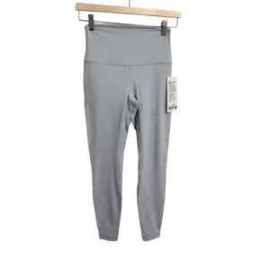 NWT lululemon Align High-Rise Pant 28" size 6 Starch Blue Authentic thumbnail 3