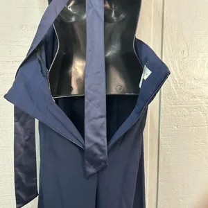 After Six Navy Pantsuit Size Small NWOT thumbnail 3