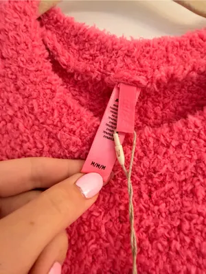 NWT Skims Cozy Knit Crewneck Sweater Size: Medium thumbnail 3