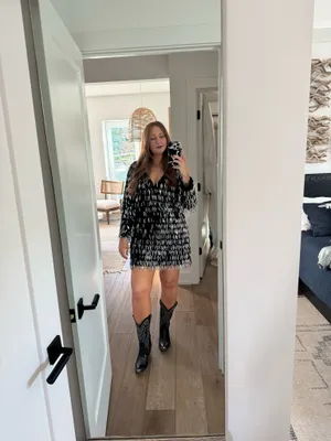 Zara Sequin Fringe Disco Party Mini Dress thumbnail 8