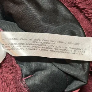 Ariat Womens Maroon Berber Sherpa Hoodie Sweatshirt Jacket Size Medium Cozy Warm thumbnail 11