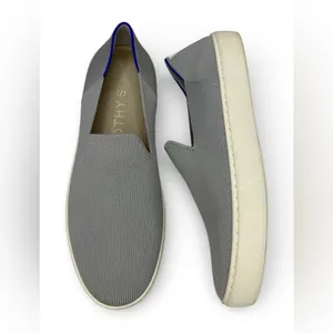 Rothy’s The Original Slip On Sneaker in Light Grey Sz 8 thumbnail 5