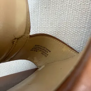 Michael Kors Brown Leather Front Zip Block Heel women’s Size 8(B94)”✨ thumbnail 10