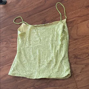 Non Signe Chartreuse Sequenced Baby Tank Size Small thumbnail 7