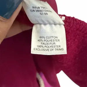Victorias Secret VS Womens Sz L Robe Plush Fleece Pockets Tie Waist VTG Y2K thumbnail 7