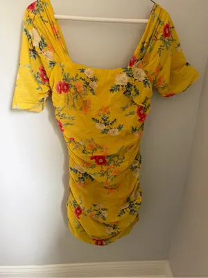Lovers + Friends Joss Dress in Spring Blossom - size Small thumbnail 3