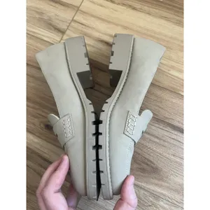 Dolce Vita W 7 Carly Tan Beige Lug Loafer Slip On Old Money Quiet Luxury Minimal thumbnail 7