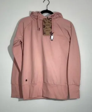 Mazine Marla Hoodie Pink Pullover Embroidered Logo S NWT thumbnail 1