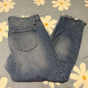 KanCan Distressed Ankle Jeans in Blue Size 16 thumbnail 5