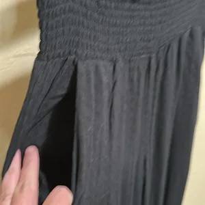Bobeau Bebop Medium Black Wide Leg Flowy gauze Pants thumbnail 4