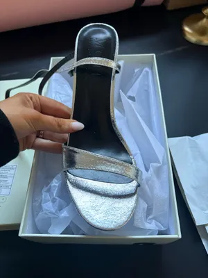 Shein Silver Heels thumbnail 1