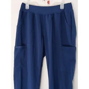 Dickies Women’s Scrub Pants Blue Straight Leg Medical Uniform Nurse Size M thumbnail 4