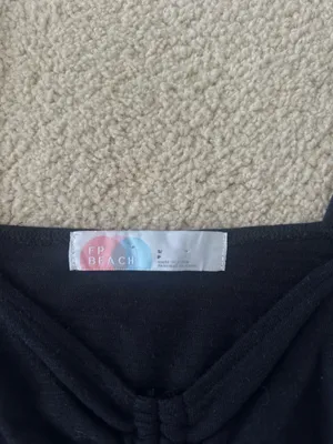FP beach navy blue top thumbnail 2